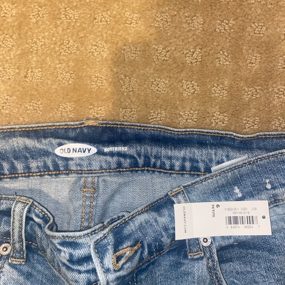 Cute paint splatter mom jeans, NEVER WORN - Picture 3 of 3